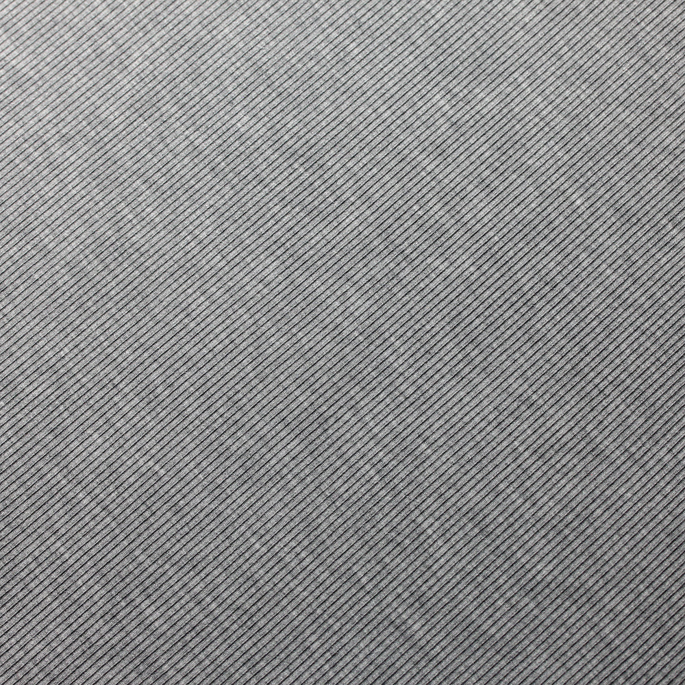 Tencel 2X2 Tencel Spandex Fabric - Ash Grey, Grey Stone, Rib Knit, 260 GSM, 60-62" Width (1 Yard)