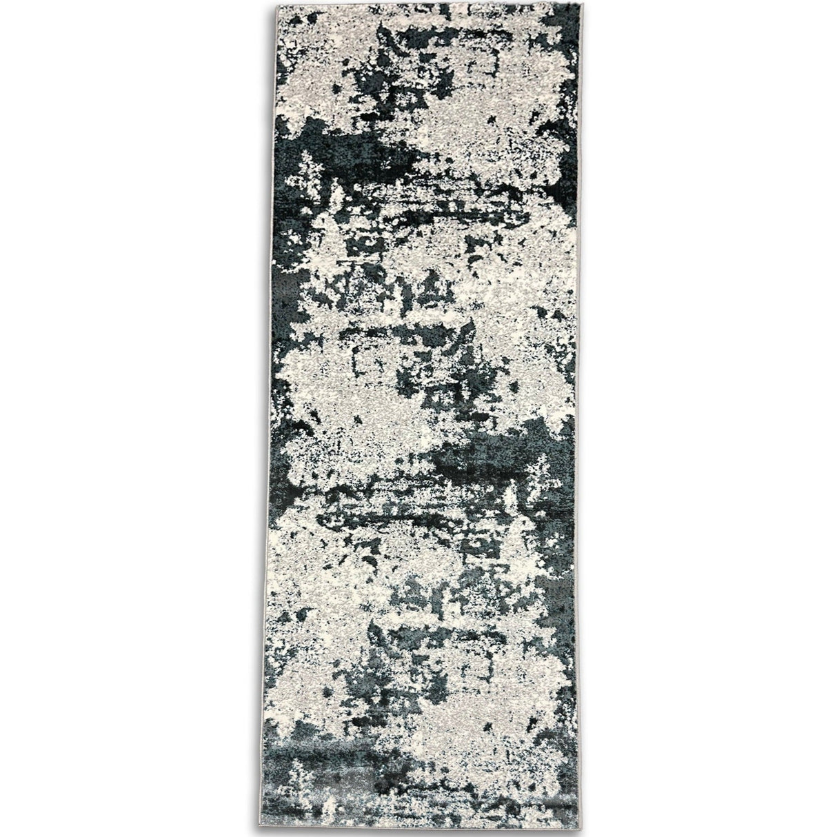 Tess 912 Blue Polypropylene Area Rug - Blue, TES912 Blue, Machine Made, Made In Turkey (5' 3" X 7' 4")