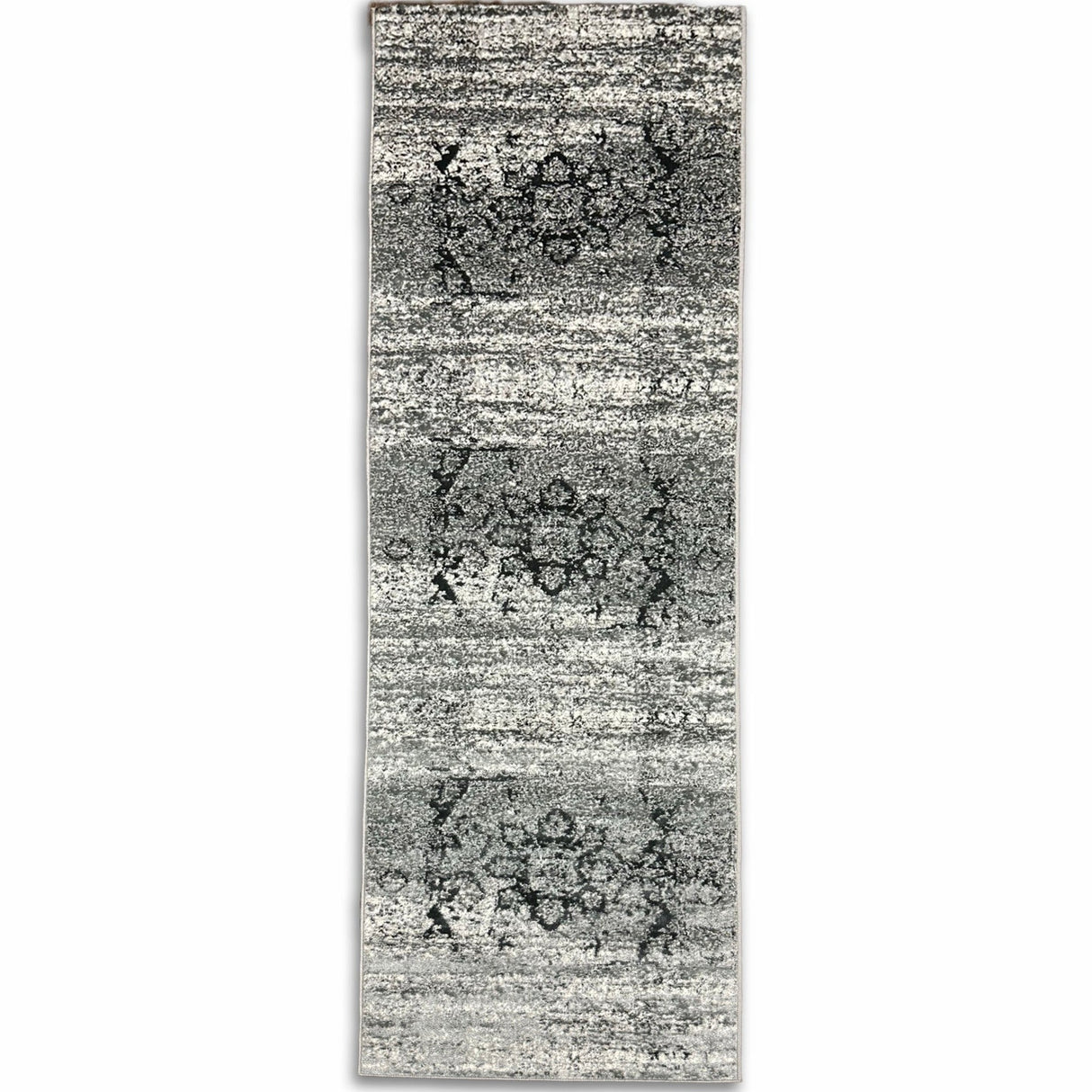 Tess 914 Gray Polyester Fabric - Gray, Power-Loomed, 7' 8" X 10' 2" (1 Unit)