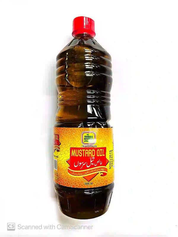 Three Rivers Mustard Oil 1000ml