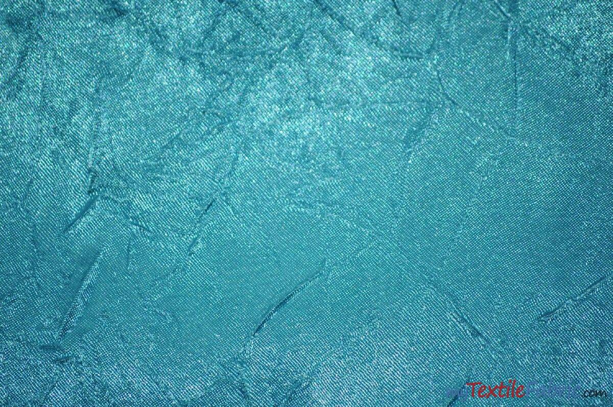 Silky Crush Satin Polyester Fabric - Crushed Charmeuse Satin, Multiple Colors, 54" Width (1 Yard)