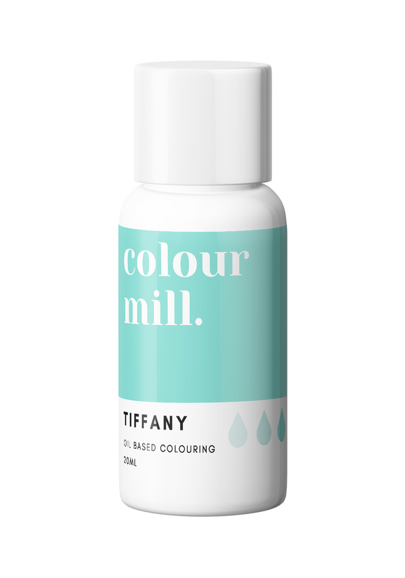 Tiffany Blue Oil Based Food Coloring for Chocolate Buttercream 20ml