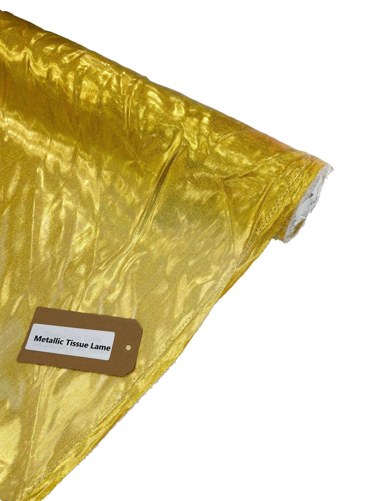 Tissue Lame Fabric - Metallic Colors, 58" Width (1 Yard)