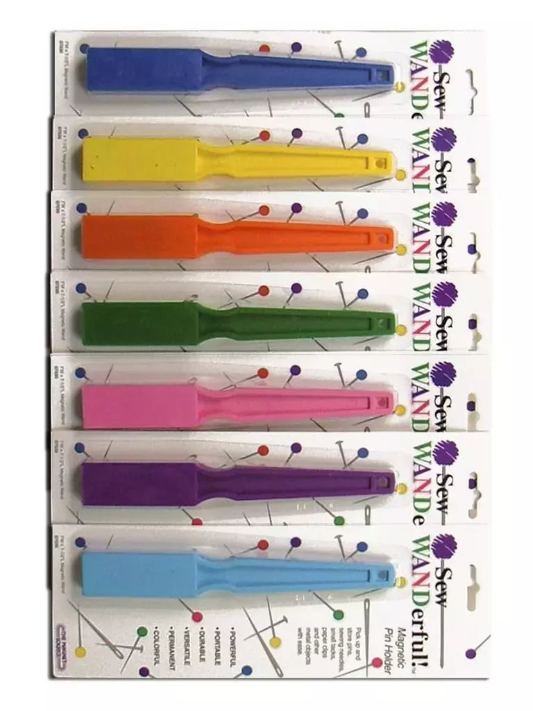 Magnetic Pin Holder Heavy-Duty for Pins, Needles & Small Metal Items - 7-1/2" x 1"