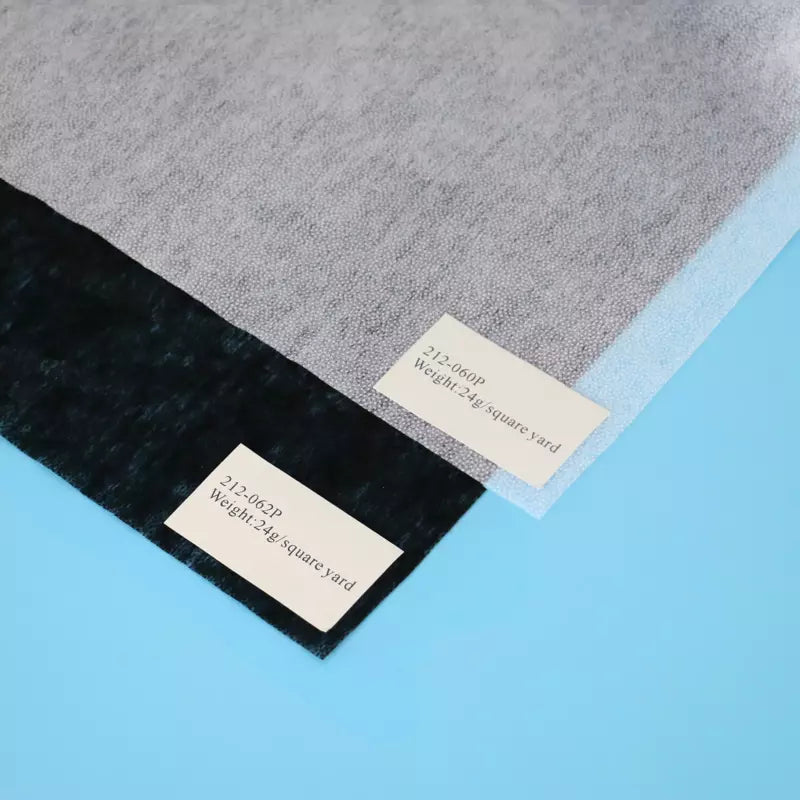 Fusible Interfacing Non-Woven Polyester Durable for Sewing Projects - 60" Wide