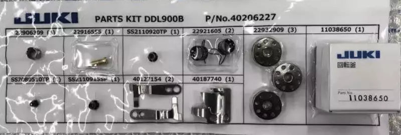 JUKI DDL-900B Spare Parts Kit for Industrial Sewing Machine Repair