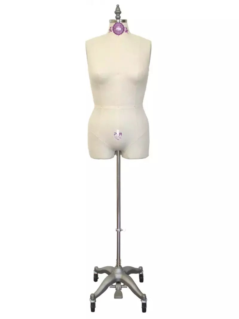 Dress Form Women Plus Size Half Body with Legs - Collapsible Shoulder