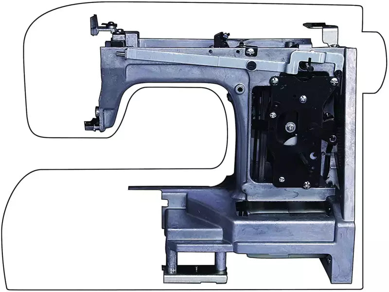 Singer 6699 Starlet Sewing Machine 100-Stitch LCD - Quilting & Buttonholes
