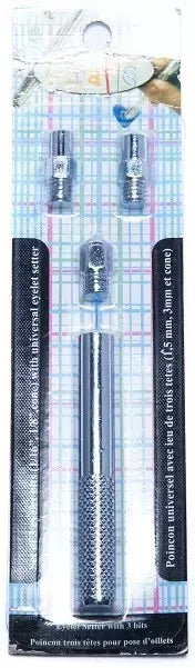 Eyelet Setter Tool Precision for Small Eyelets - 1/16" to 5/32"