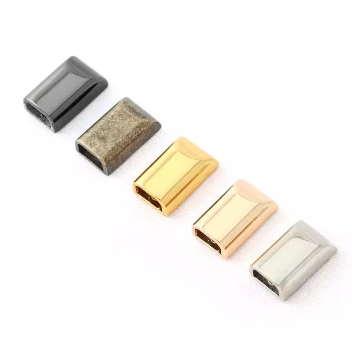 Zipper Stopper Alloy Metal Durable for Handbags and Jackets