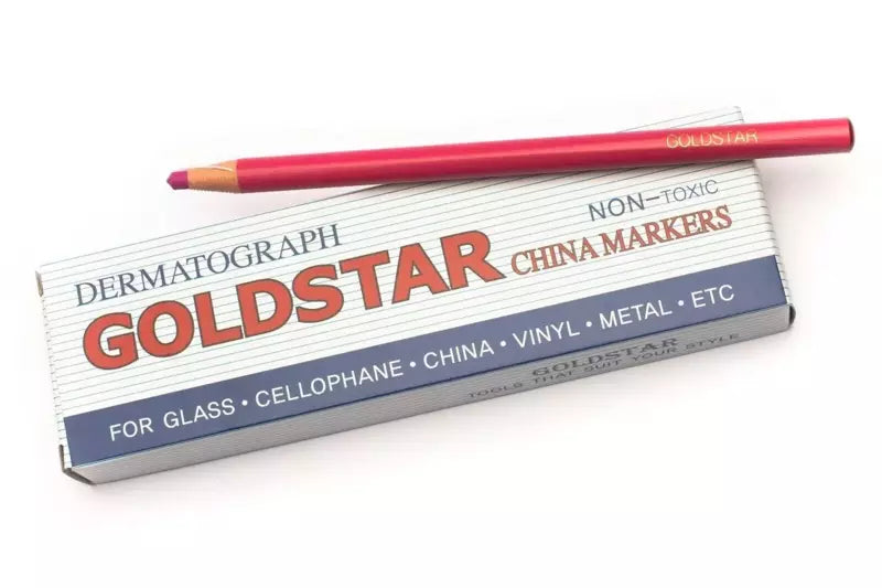 China Markers Peel-Off Grease Pencil for Fabric, Glass & Metal - 12 Pack