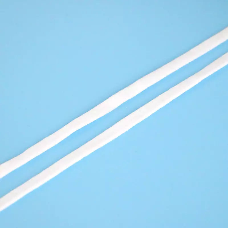 Elastic Ear Loop Cord Soft Stretch for Face Masks - 1/8 in