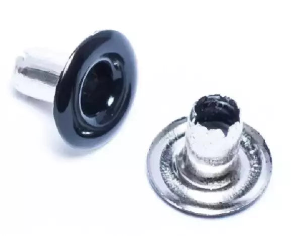 Small Eyelets Self-Backing Serrated for Crafts, Signs & Fabric - 1/16" to 1/4"