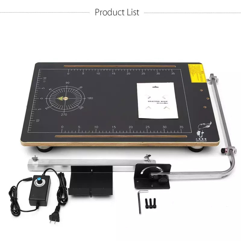 Hot Wire Foam Cutting Machine Adjustable Temperature for Styrofoam - 110V 30W