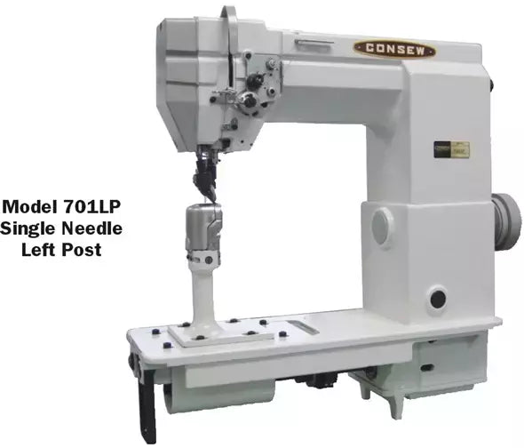 Industrial Sewing Machine Post Bed Lockstitch for Heavy-Duty Stitching - Consew 701