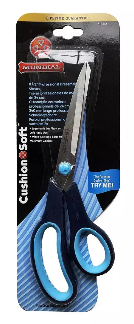 Dressmaker Shears Micro-Serrated Stainless Steel Shears for Dressmaking - Mundial