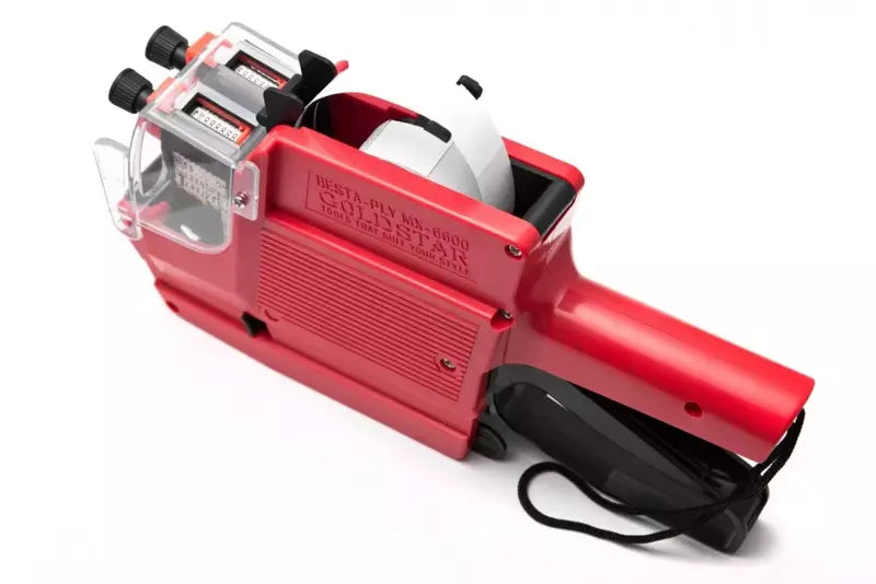 Label Gun 2-Line 8x8 High-Performance for Retail Pricing - MX-6000
