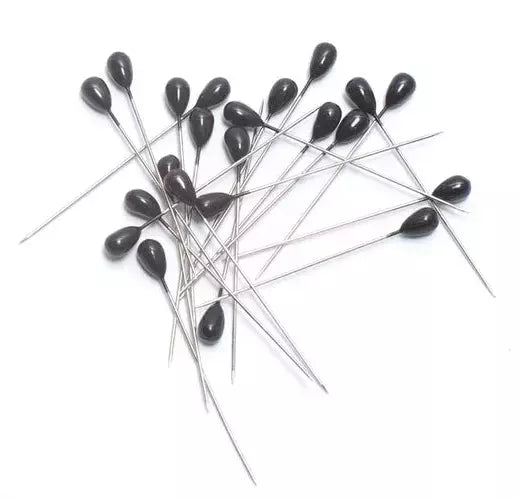 Pearl Head Pins Teardrop Design for Floral Work - 2-1/4 to 2-3/4 in