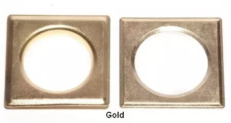 Curtain Grommets Heavy-Duty Brass Square #12 for Drapery - 1-9/16"