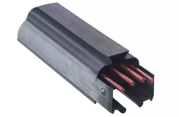 Feedrail Straight Track 4-Pole 50 Amp Heavy-Duty for FRS300 Series - 10 ft