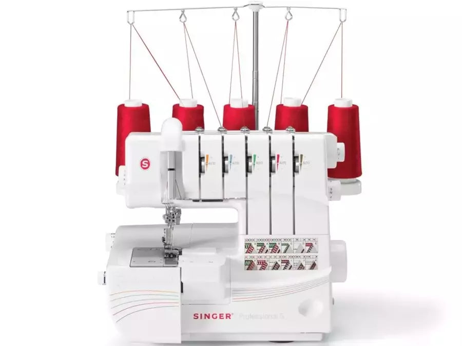 Singer Professional 5 Serger Heavy-Duty Cover Stitch Machine - 2 to 5 Threads