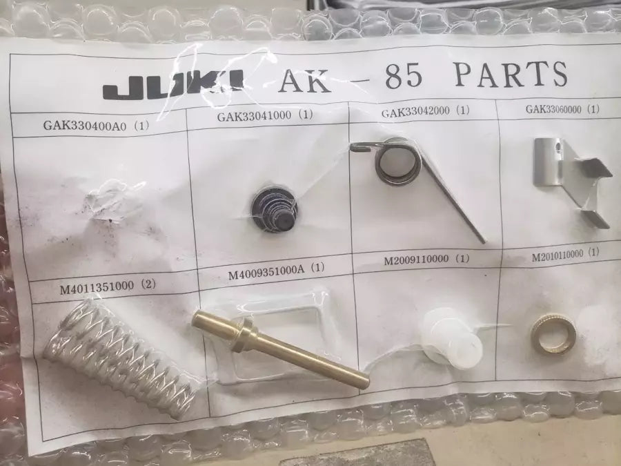JUKI AK-85 Spare Parts Kit for Knee Lifter Repair - Without Auto Lifter