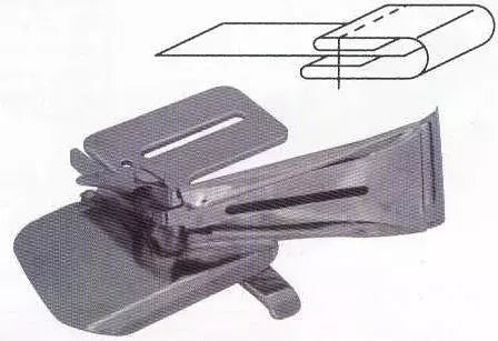 Double Fold Binder Attachment Folder for Industrial Sewing Machines - 508L