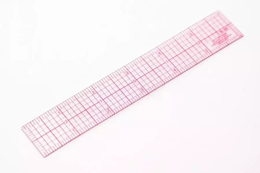 Graph Rulers Transparent Beveled Laminated for Ink Work - Assorted Sizes