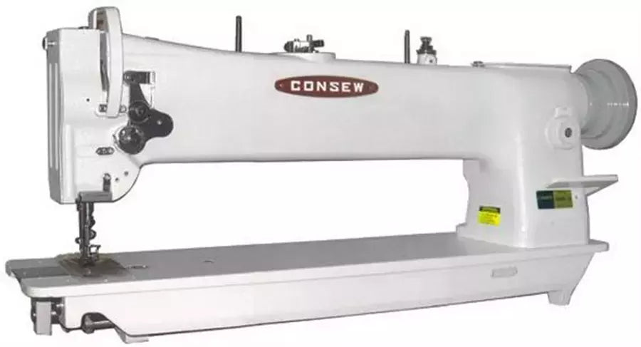 Industrial Sewing Machine Heavy-Duty Triple Feed Lockstitch for Upholstery - Consew 206RBL-18