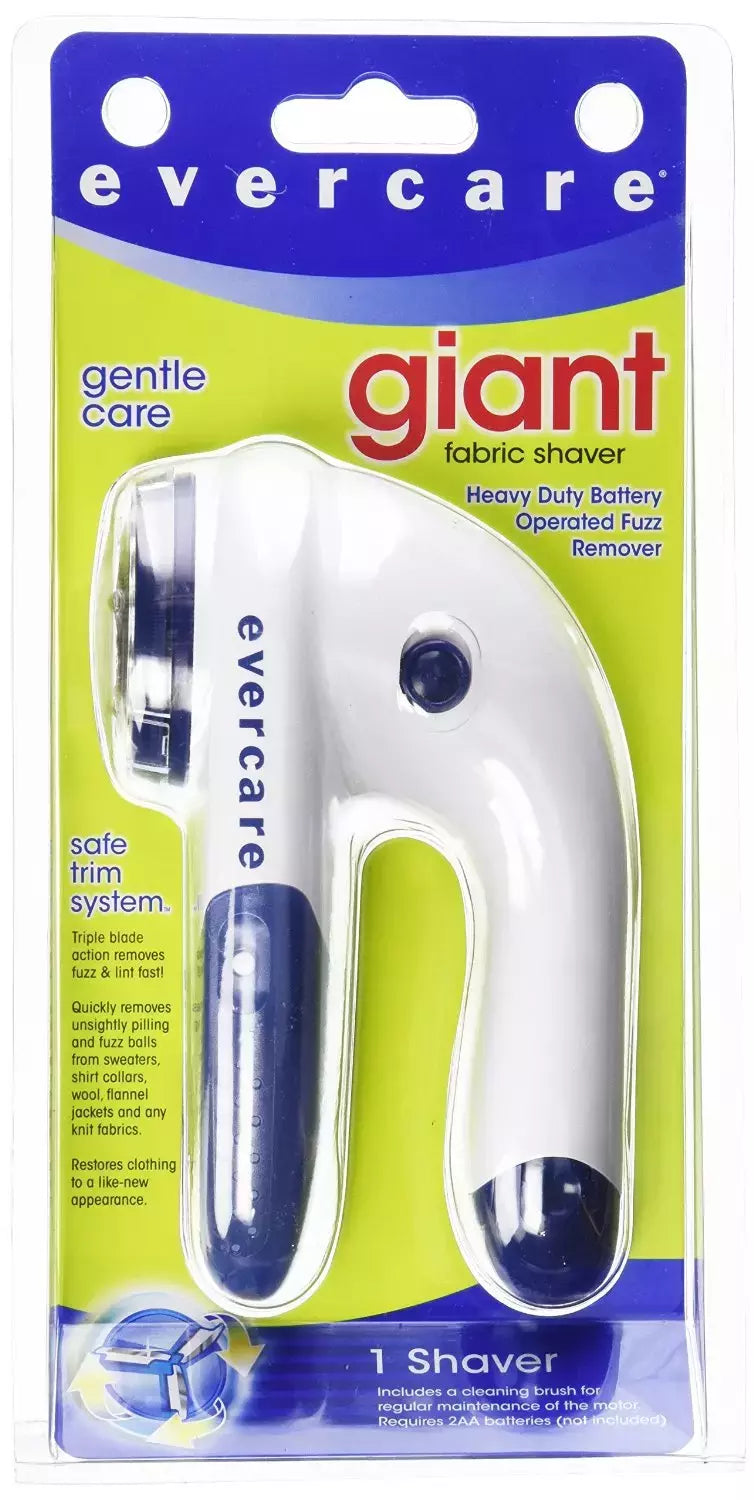Fabric Shaver Triple Blade Safe Trim System for Clothing Pilling - Portable