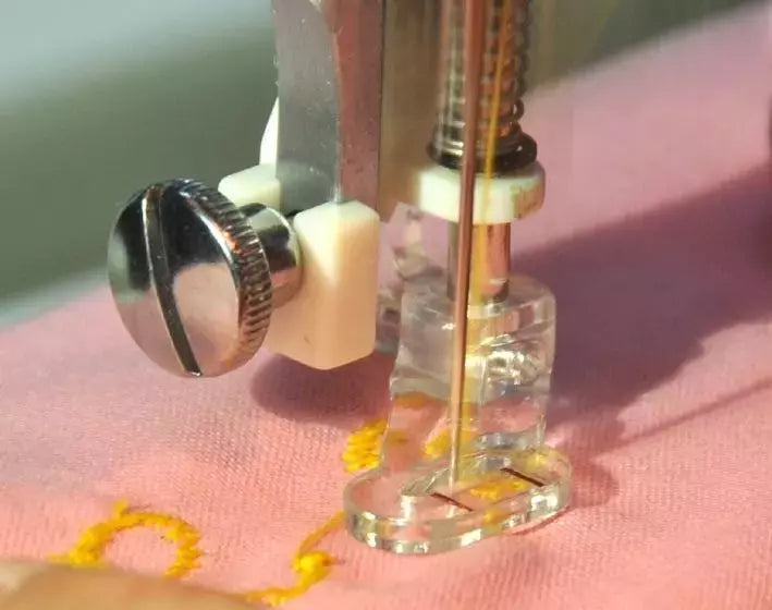 Free Motion Quilting Presser Foot Spring Foot for Low Shank Machines