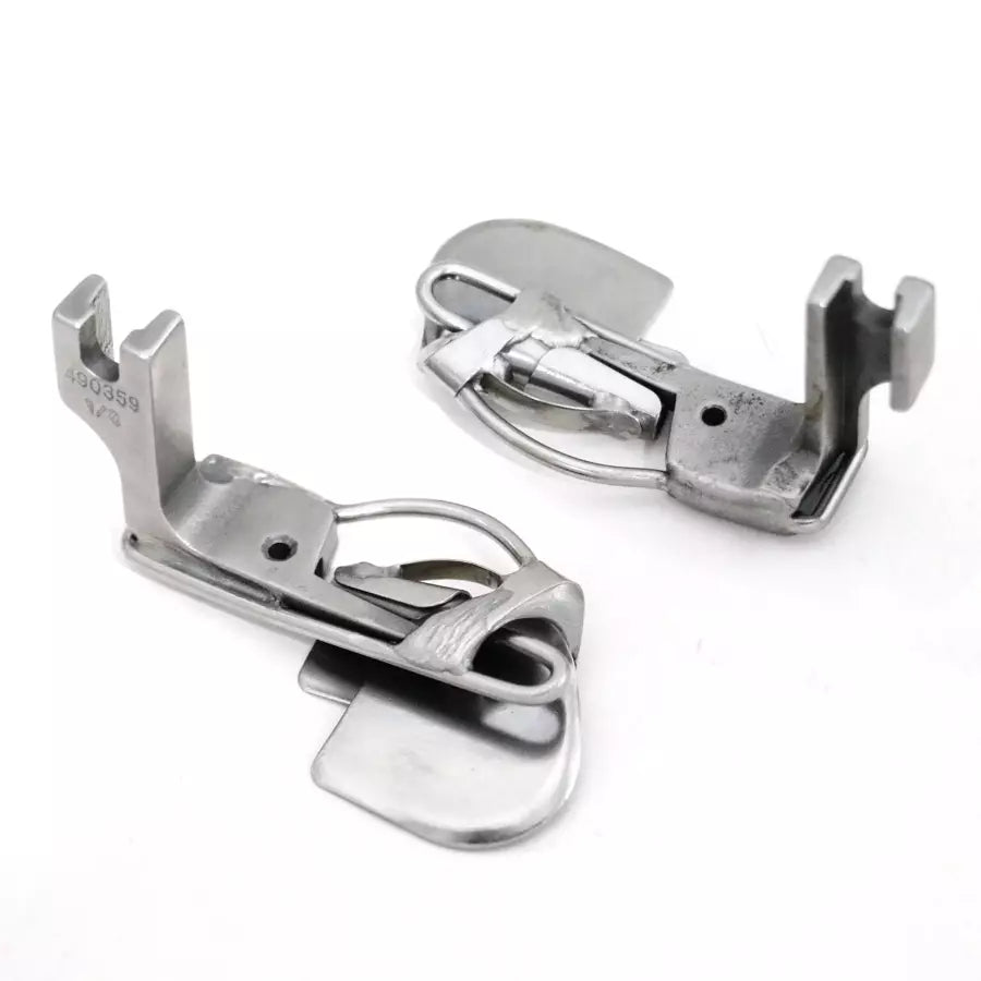 High Shank Spring Hemmer Presser Foot for Sewing Machines - 1/16" to 1/4"