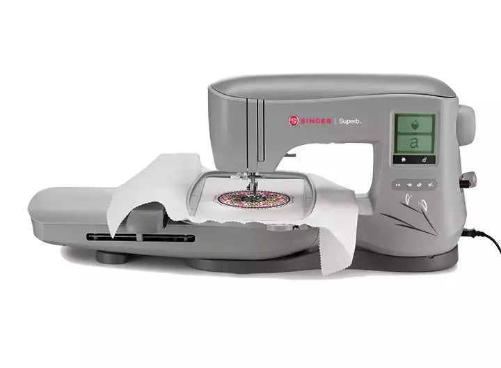 Embroidery Machine Singer Superb EM200 Built-In Needle Threader - 200 Designs