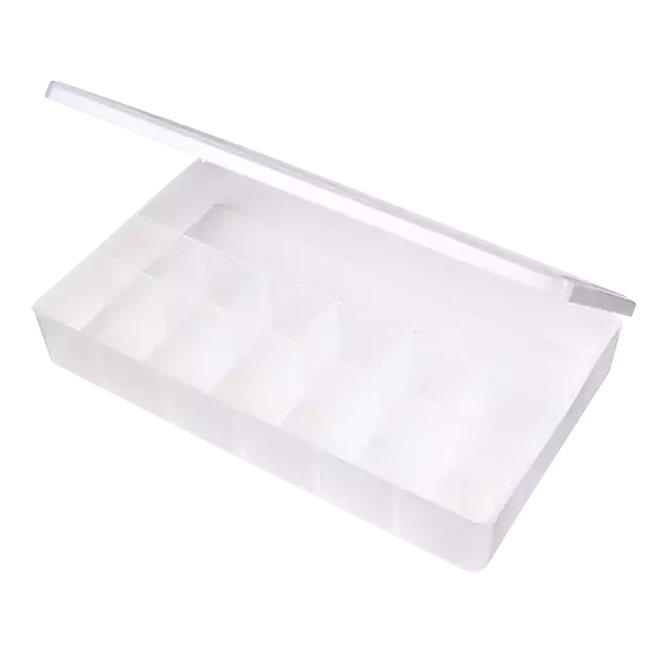 Presser Foot Storage Box 13-Compartment Polypropylene Organizer