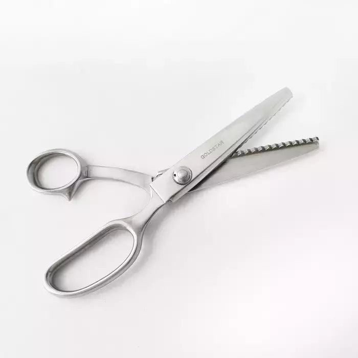 Pinking Shears Heavy-Duty Forged Fabric Cutting - 9 Inch