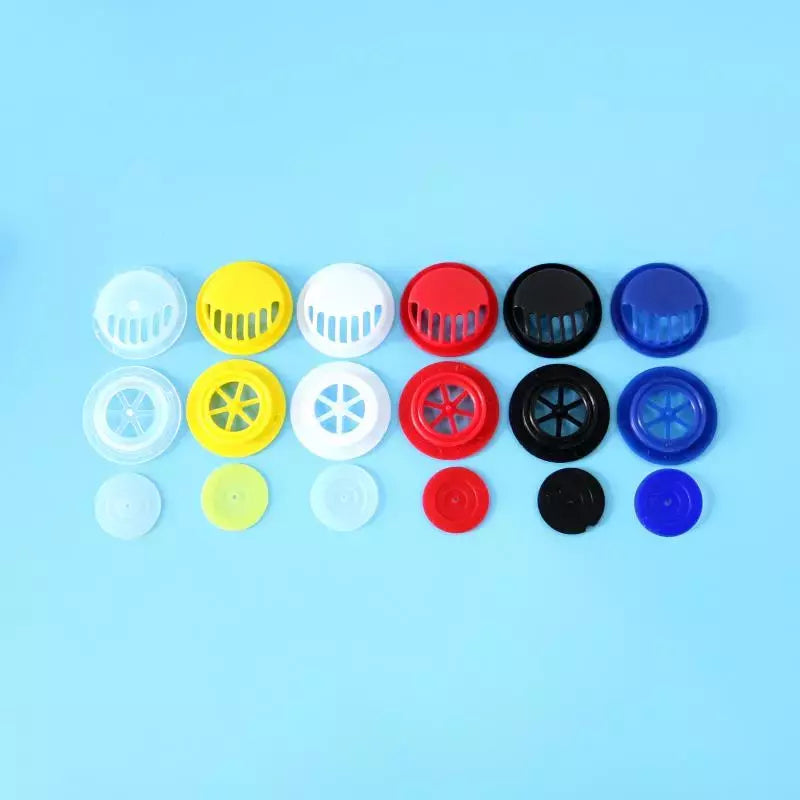 Face Mask Filter Valves Durable ABS for Breathing Comfort - 40mm x 35mm
