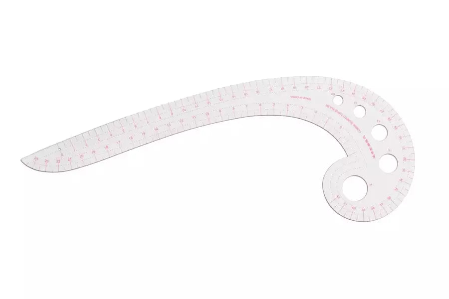 French Curve Plastic Precision for Pattern Drafting - 24 cm