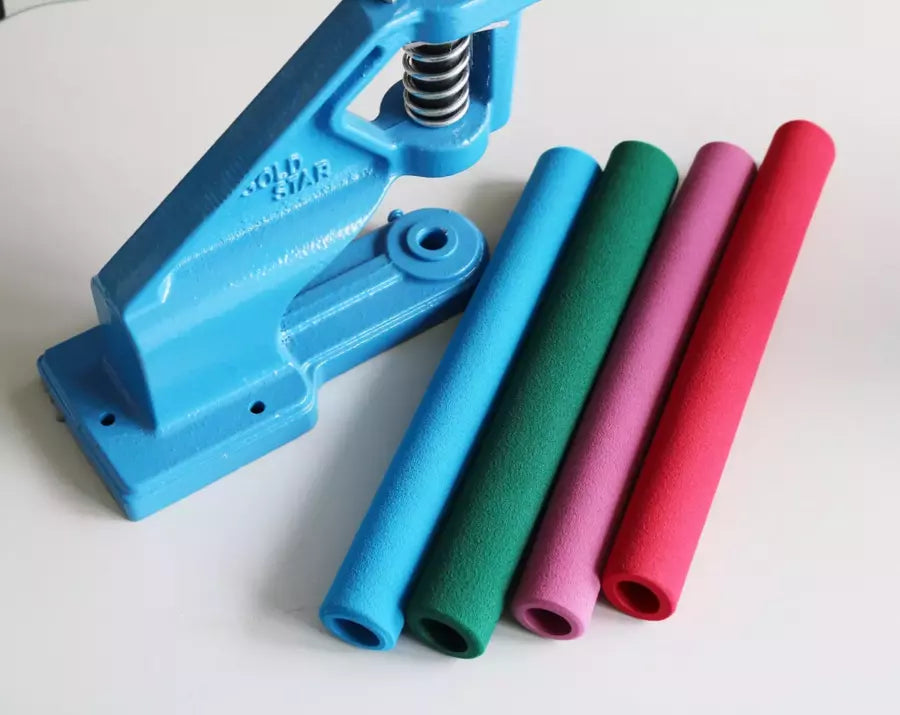 Rubber Grip Sleeve Durable Comfort for Heavy Duty Press Machine - Color