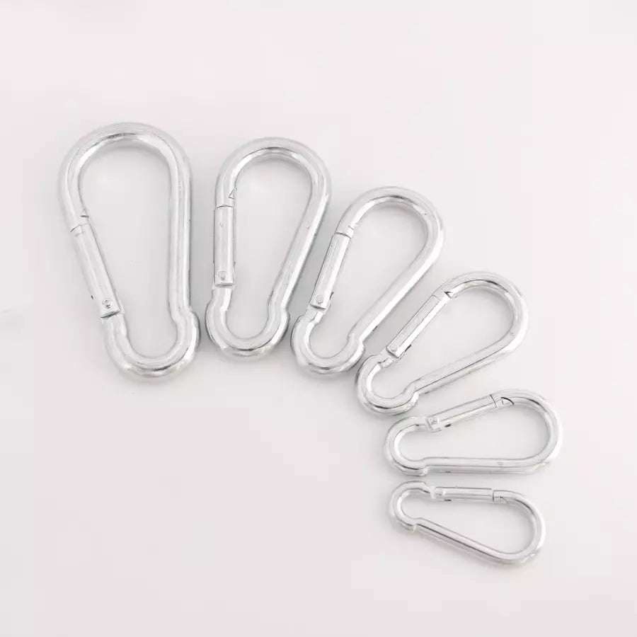 Spring Snap Links Zinc Plated Steel Heavy-Duty Chain Connector