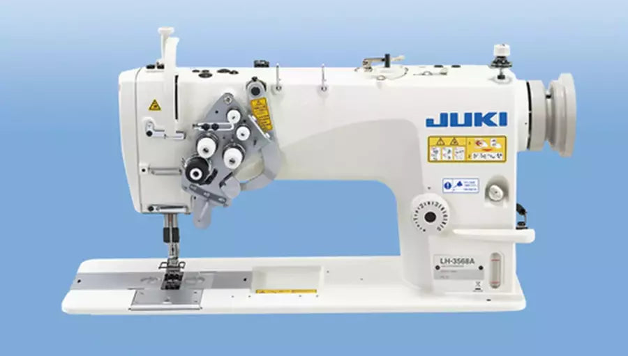 JUKI LH-3588A Industrial Lockstitch Sewing Machine - 2-Needle Semi-Dry Head