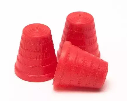 Plastic Sewing Thimbles Durable Finger Protection - 10 Pack