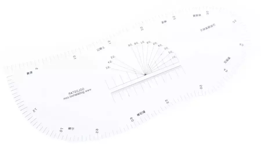 Tailor's Curve Ruler Multiuse Measuring Tool - 80cm