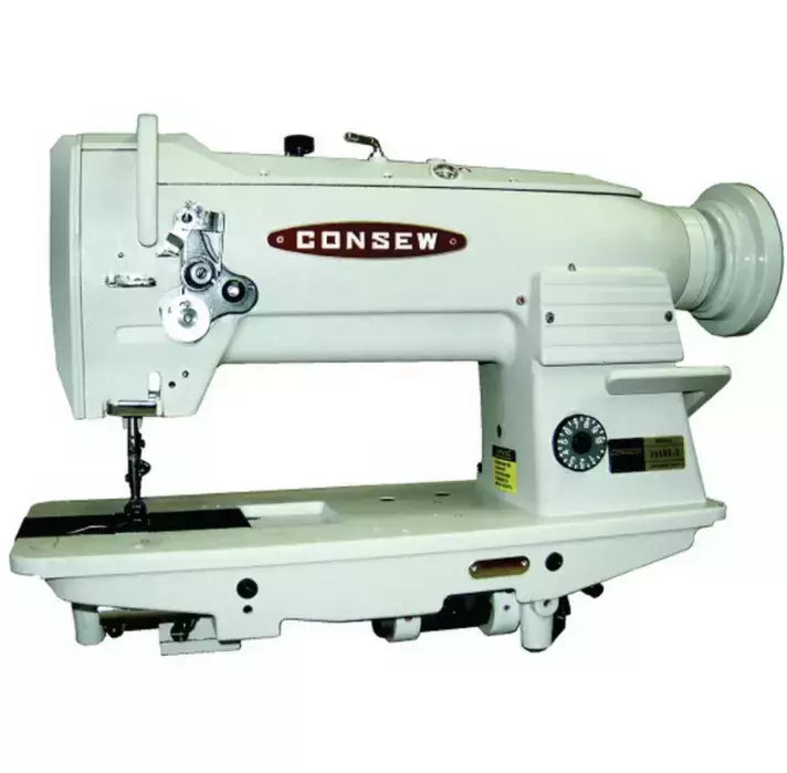Industrial Walking Foot Sewing Machine Heavy-Duty Triple Feed Lockstitch - Consew 255RB-3