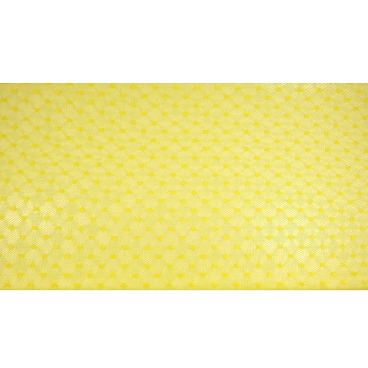 Polka Dot Stretch Mesh Fabric