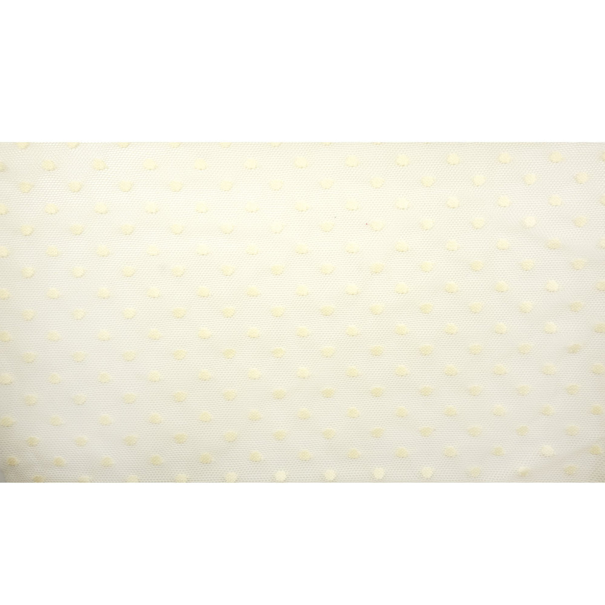 Polka Dot Stretch Mesh Fabric