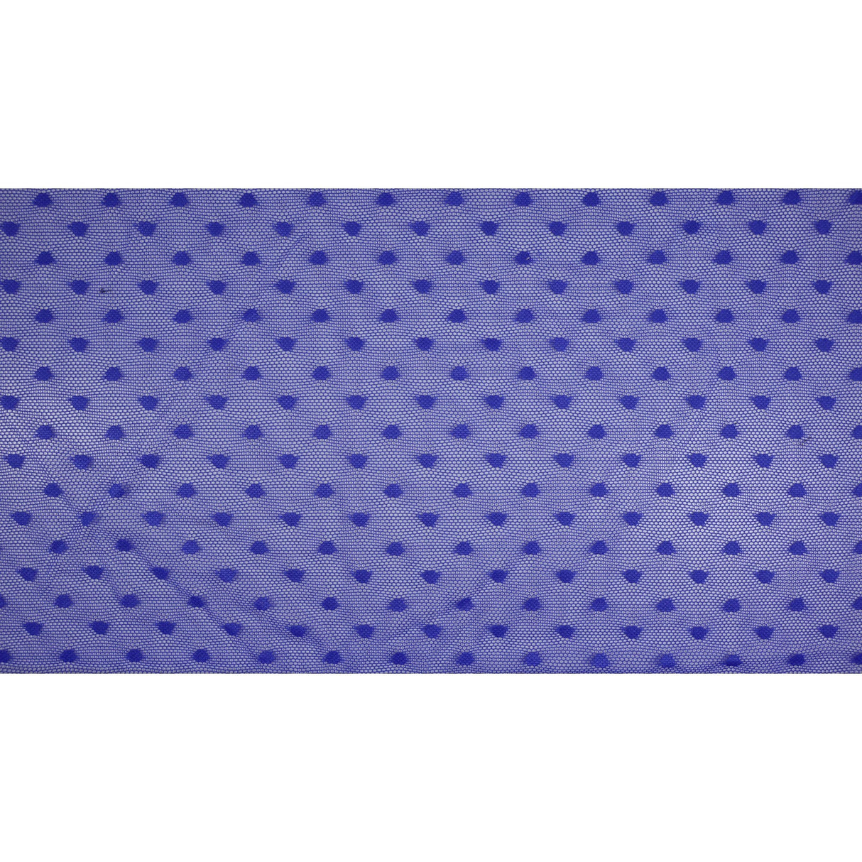 Polka Dot Stretch Mesh Fabric