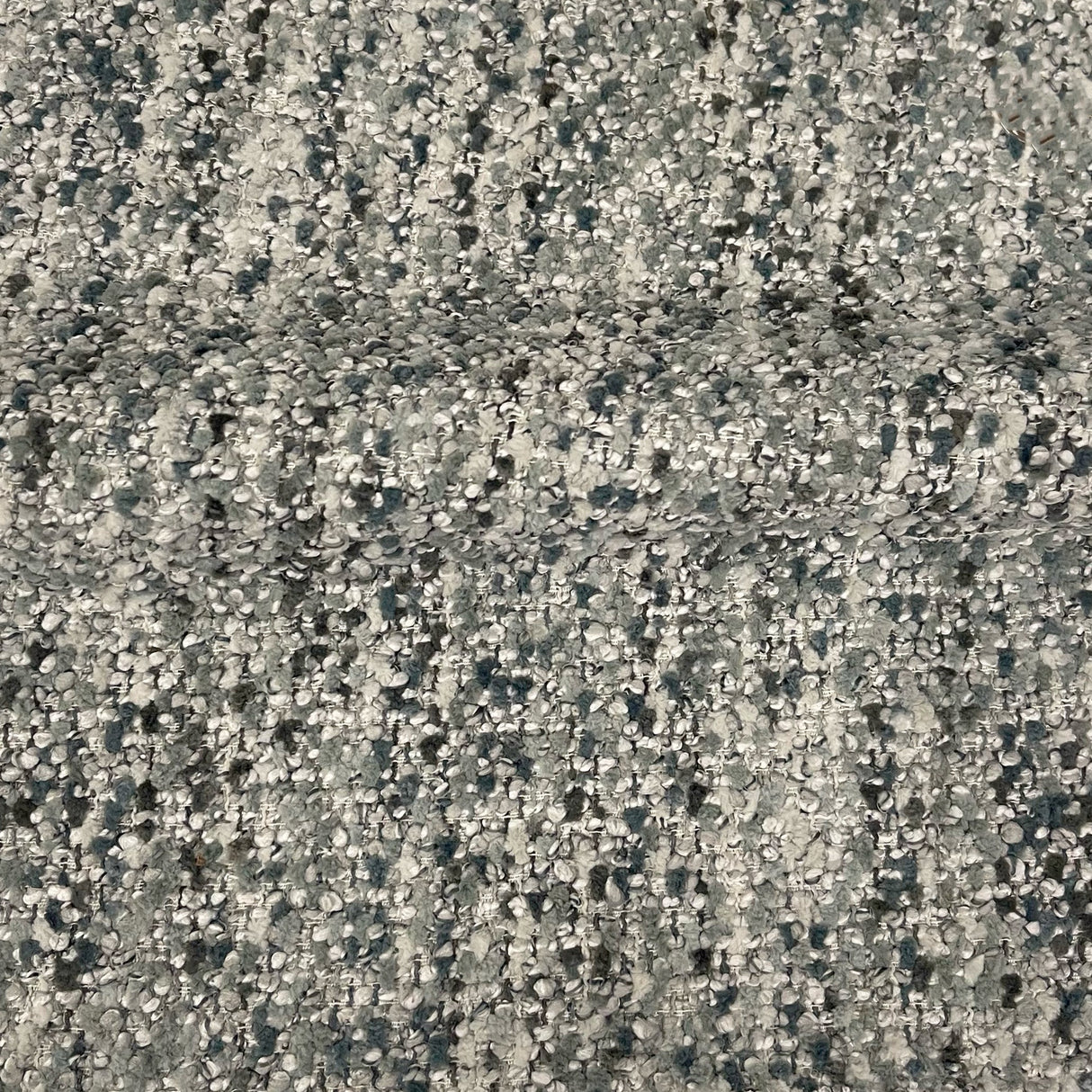 Boucle Upholstery Fabric by the Yard - Cora Solid Multi-Tonal Texture
