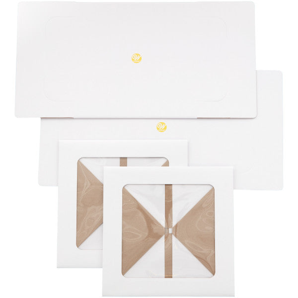 Wilton 12-Inch Cake Box with Window for 10-Inch Cake, 2-Piece Set