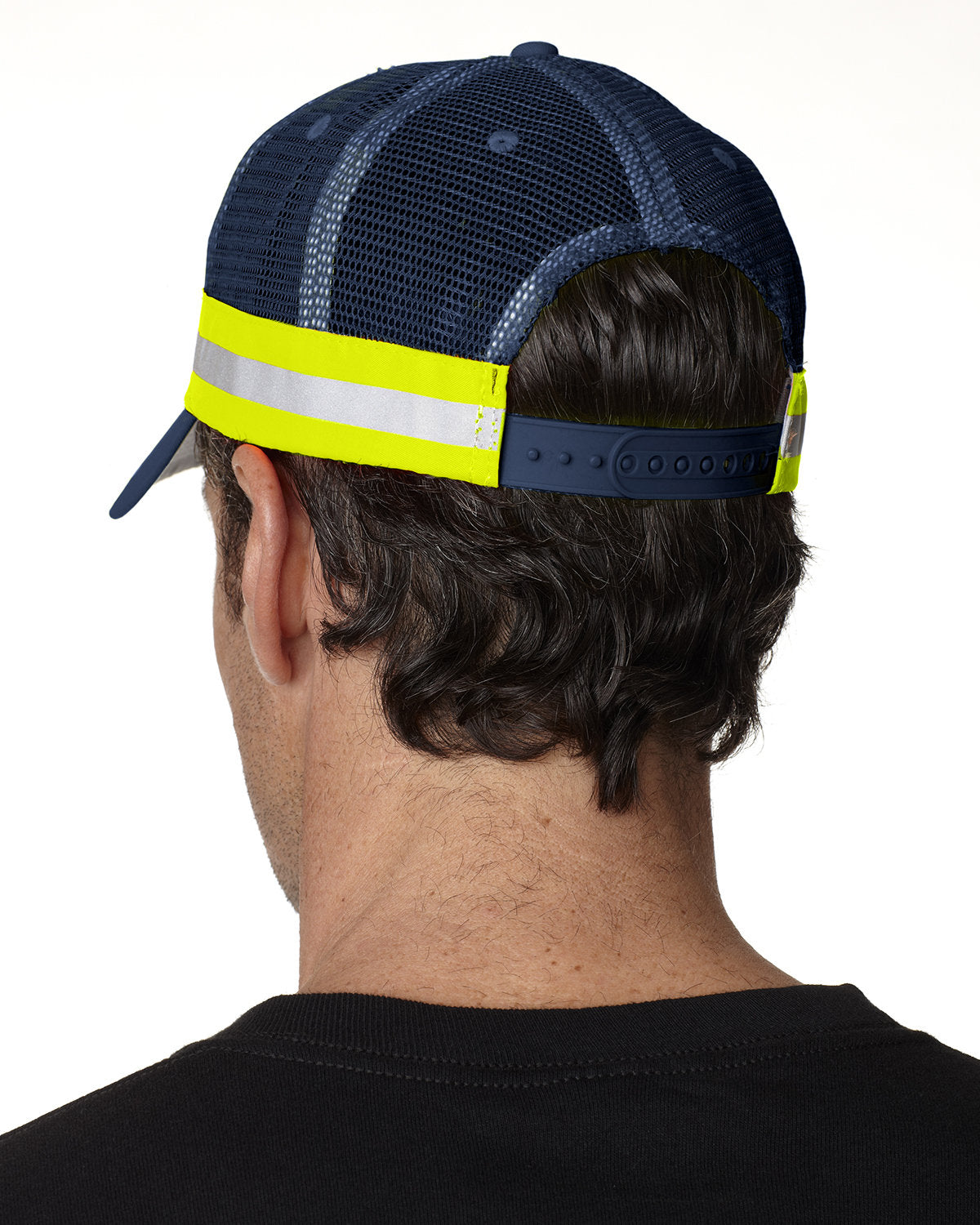 Trucker Reflector High-Visibility Constructed Cap