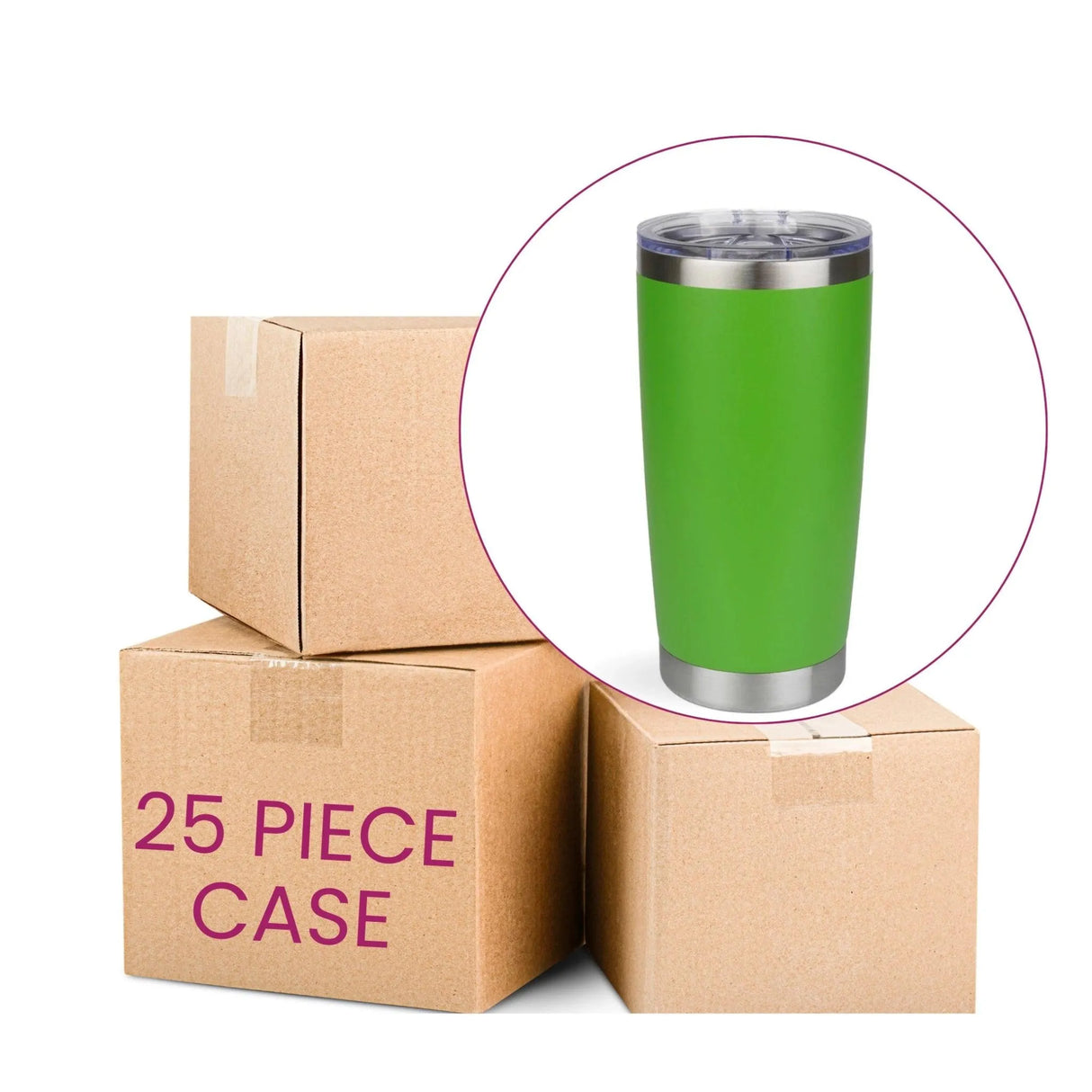 20 oz Travel Tumbler - Green
